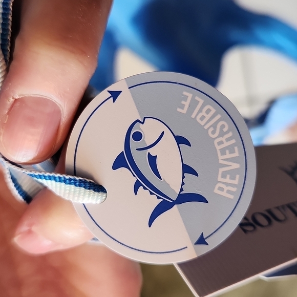 NWT Southern Tide Ocean waves reversible bikini bottom - Picture 6 of 6